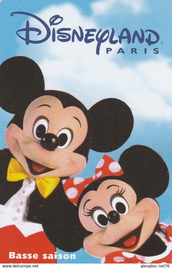 PASSEPORT DINEYLAND ...ENFANT   BASSE SAISON - Passeports Disney