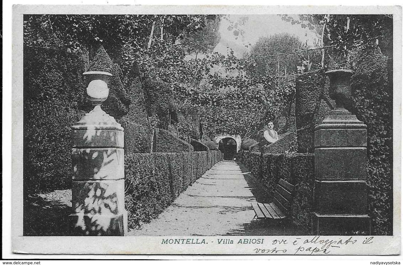 Montella (Avellino). Villa Abiosi. - Avellino