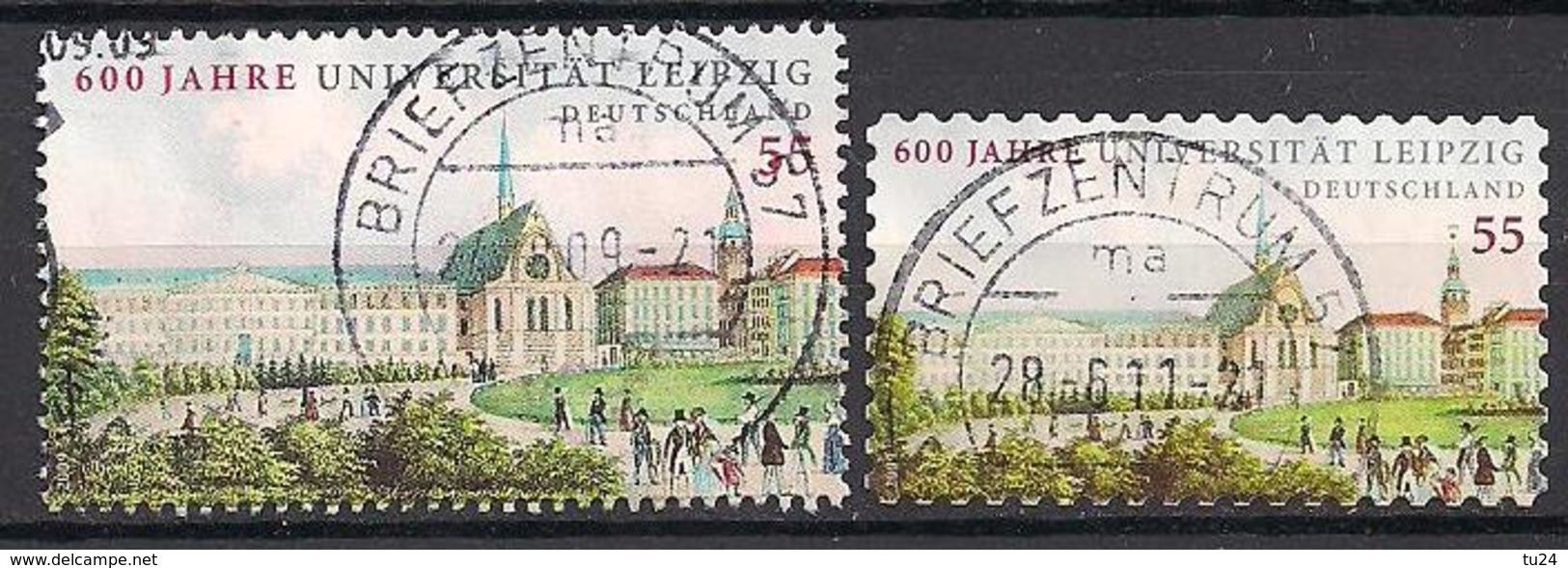 Deutschland  (2009)  Mi.Nr.  2745 + 2747  Gest. / Used  (4ai54) - Gebraucht