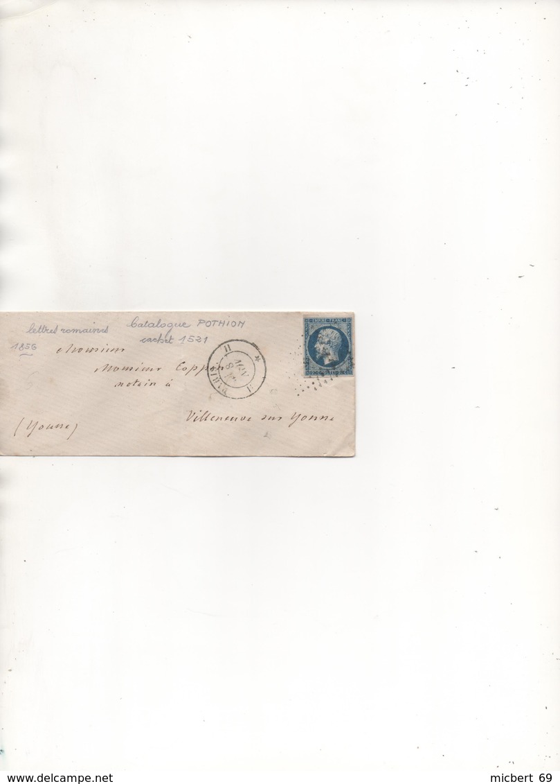 Lot  Mars LOT6 :  Lettre - 1849-1876: Classic Period