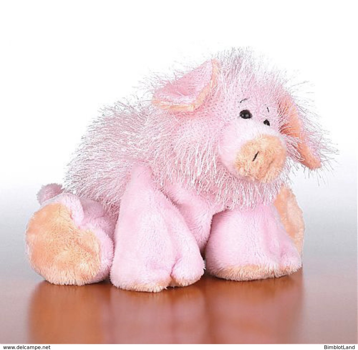 Peluche Collector Petit Cochon Rose GANZ Ty Beanie Pink Pig Stuffed Animal - Peluches