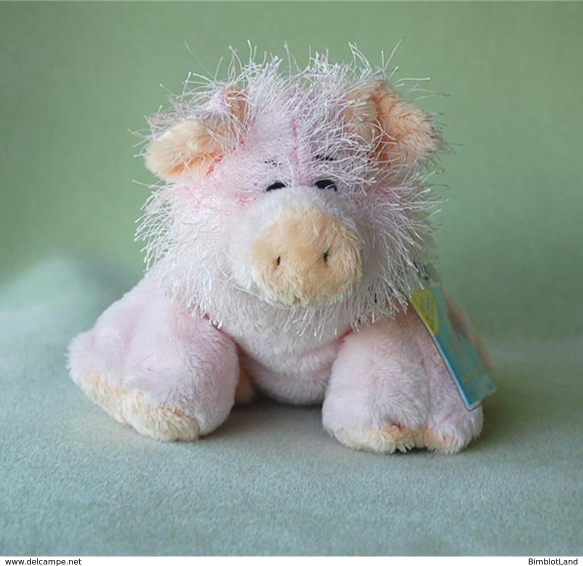 Peluche Collector Petit Cochon Rose GANZ Ty Beanie Pink Pig Stuffed Animal - Peluche