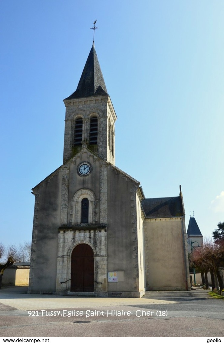 Fussy (18)- Eglise Saint-Hilaire (Edition à Tirage Limité) - Other & Unclassified