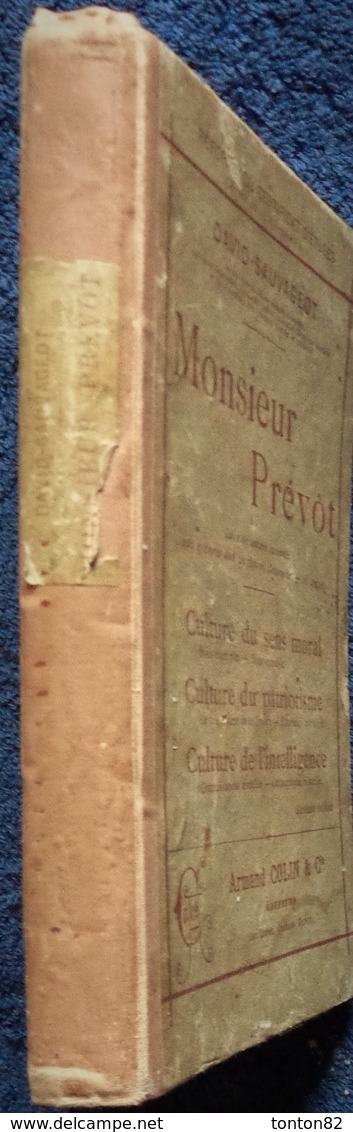 David Sauvageot - Monsieur Prévôt - Livre De Lecture - Armand Colin & Cie. -  - ( 1949 ) . - 6-12 Ans