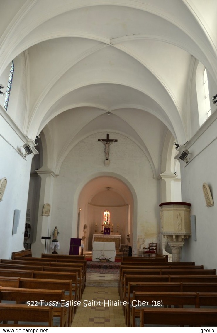 Fussy (18)- Eglise Saint-Hilaire (Edition à Tirage Limité) - Other & Unclassified