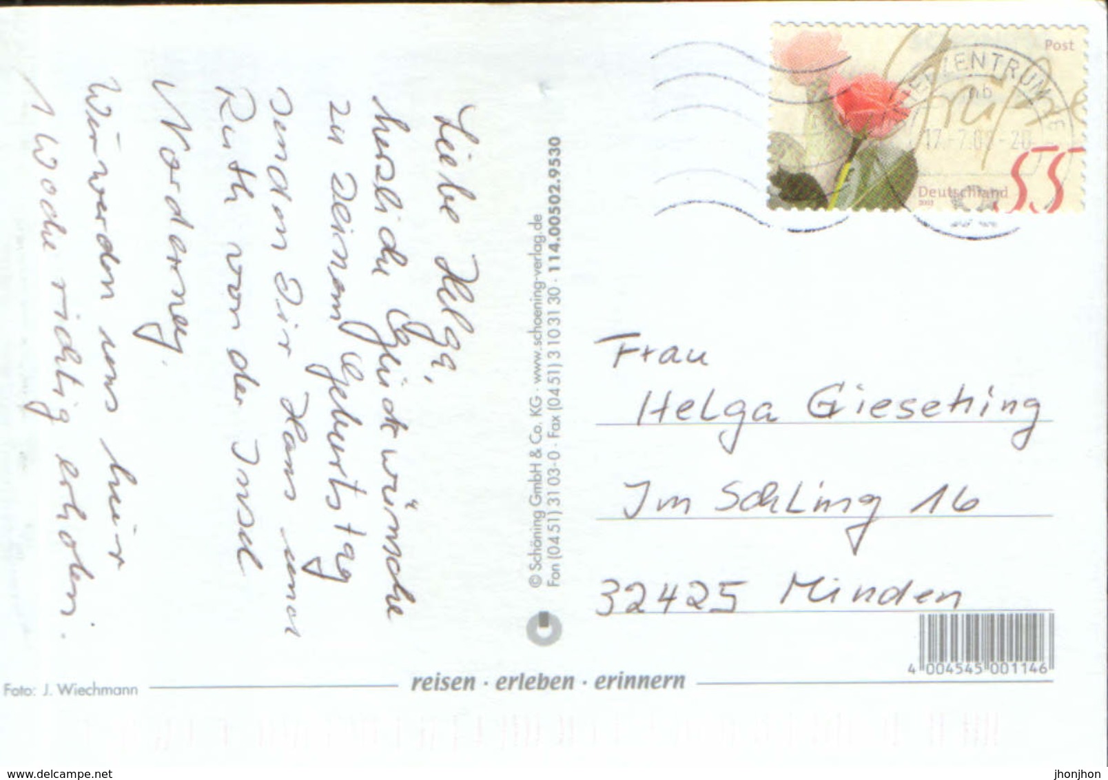 Germany  - Postcard  Circulated  2006 - Norderney Island - 2/scans - Norderney