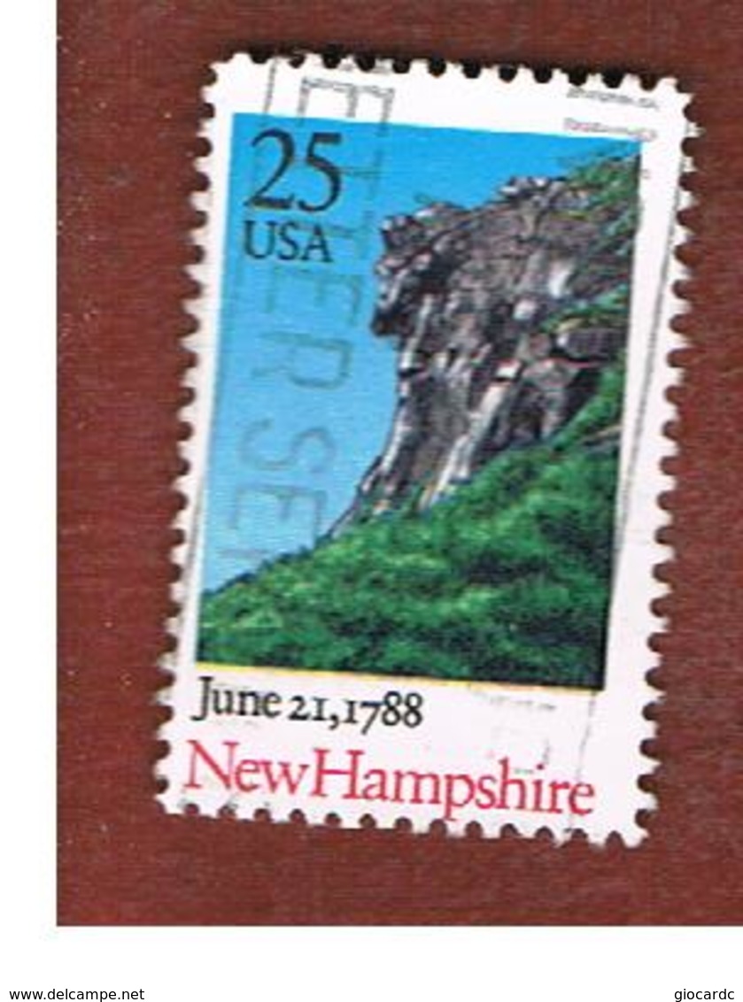 STATI UNITI (U.S.A.) - SG 2357 - 1988  NEW HAMPSHIRE STATEHOOD BICENTENARY  - USED - Used Stamps