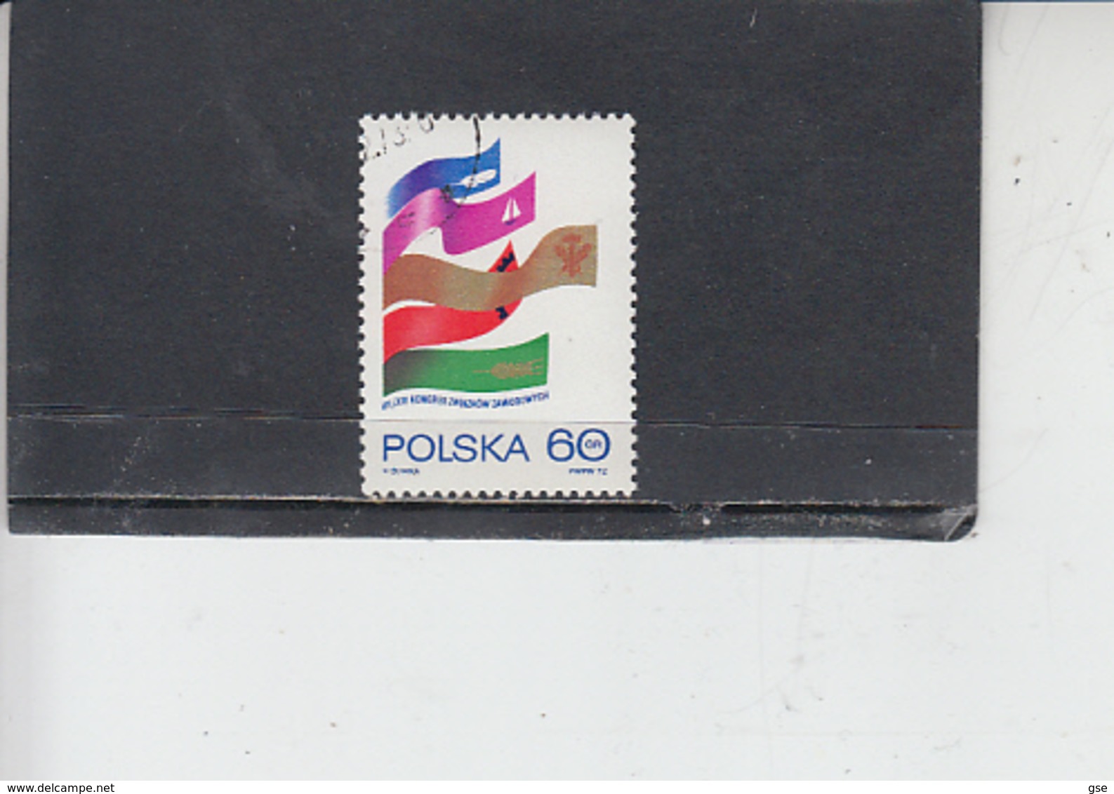 POLONIA  1972 - Yvert  2049 - Sindacato - Usati