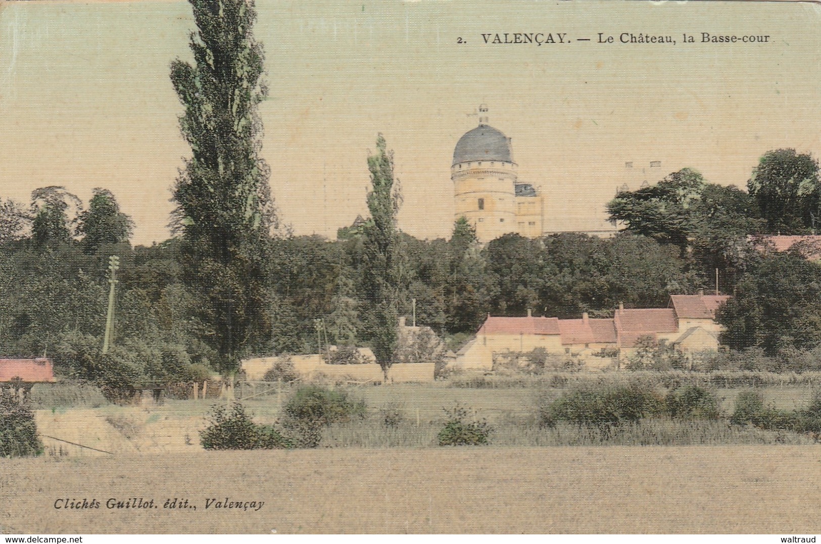 36--VALENCAY-LE CHATEAU-BON ETAT--VOIR SCANNER - Autres & Non Classés