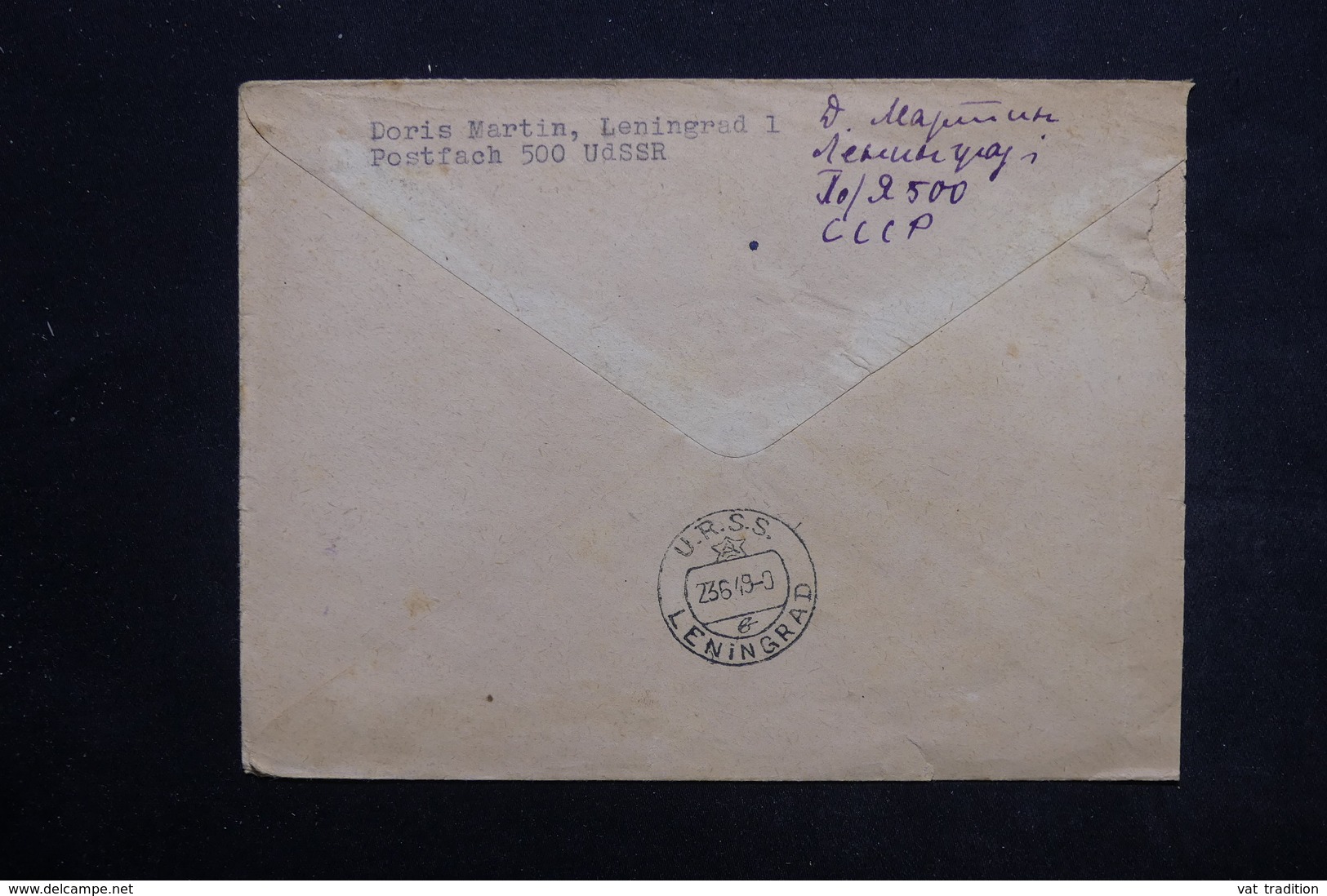 U.R.S.S. - Enveloppe De Leningrad Pour Berlin En 1949 , Affranchissement Varié Plaisant - L 25467 - Covers & Documents