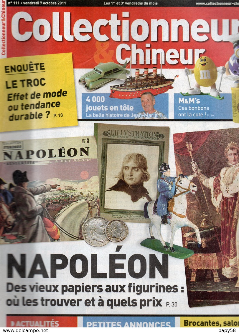 Livres, BD, Revues > Français > Non Classés Collectionneur Et Chineur N°111 Napoléon , Le Troc,M&M's - Autres & Non Classés