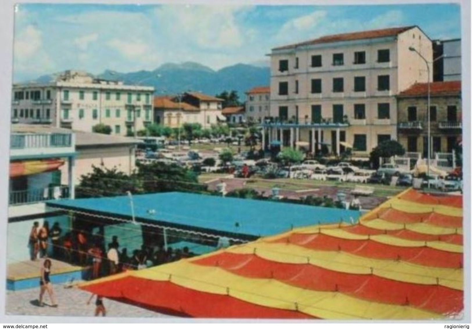 LUCCA - Lido Di Camaiore - Piazza Lemmetti - Zona Alberghiera - 1965 - Lucca