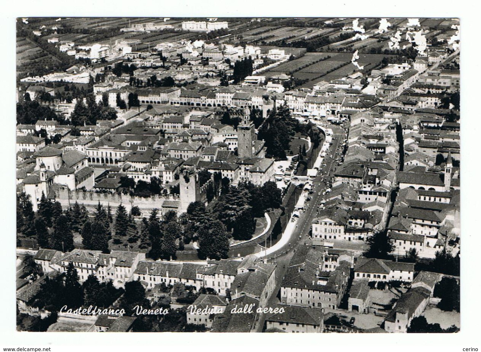 CASTELFRANCO  VENETO:  VEDUTA  DALL' AEREO  -  FOTO  -  FG - Treviso