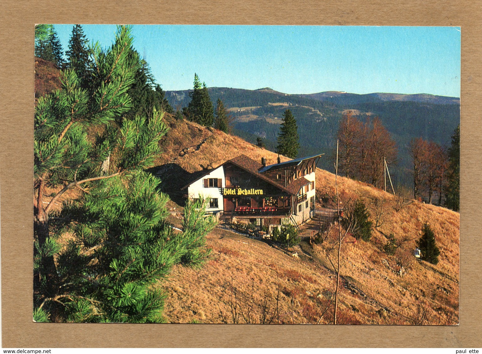 CPSM - Environs De  METZERAL (68) - Aspect De La Ferme-Auberge Schallern En 1980 - Autres & Non Classés