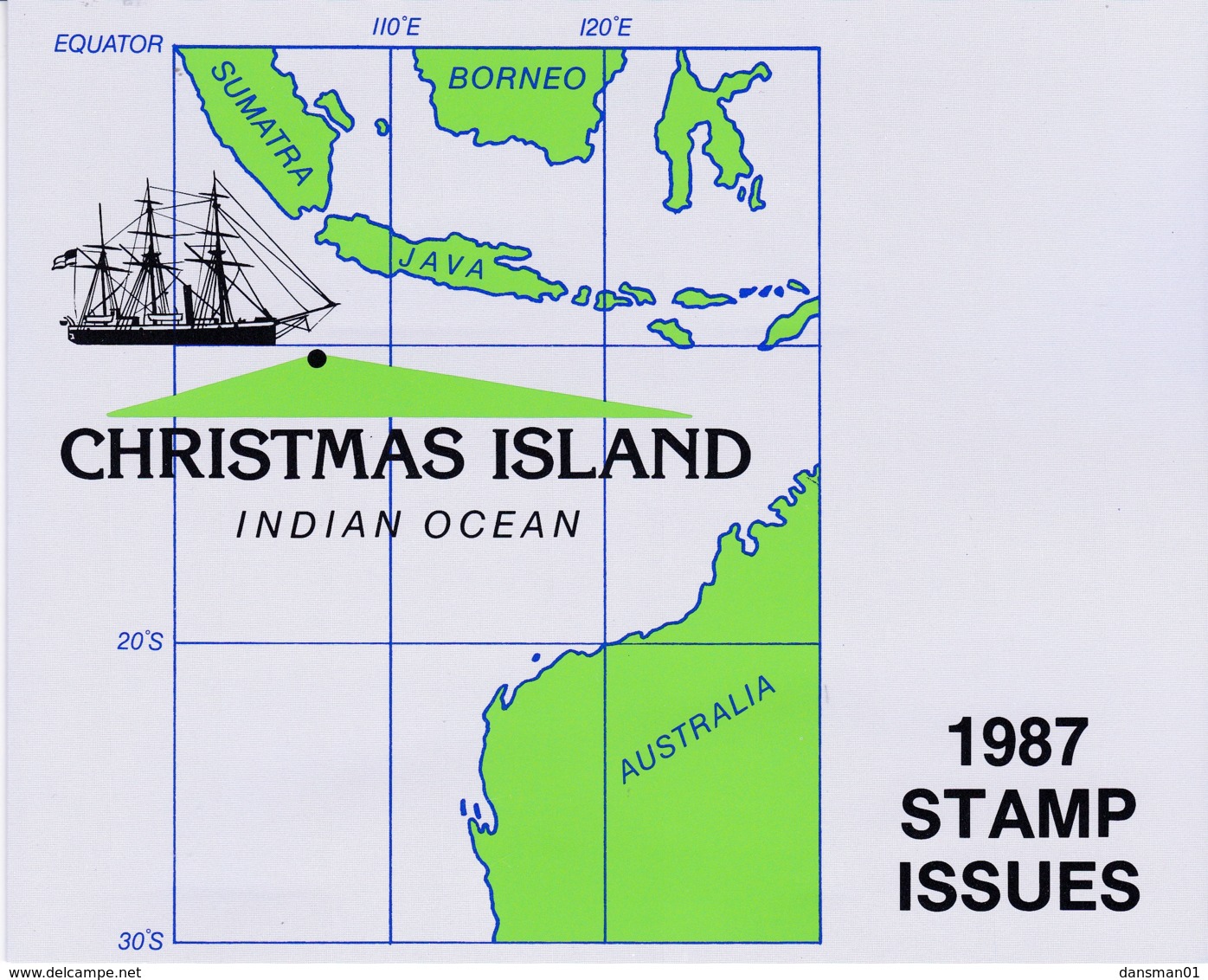 Christmas Island 1987 Year Pack - Christmas Island