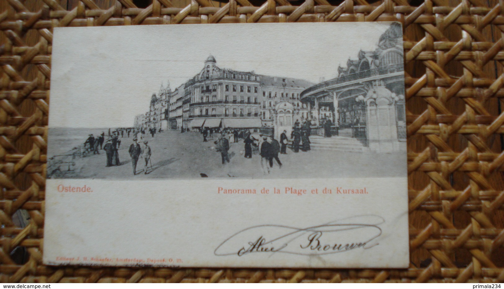 OOSTENDE - LA PLAGE ET KURSAAL - Chiens