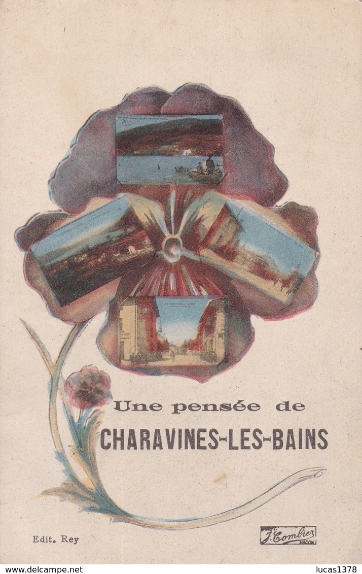 38 / UNE PENSEE DE CHARAVINES LES BAINS - Charavines