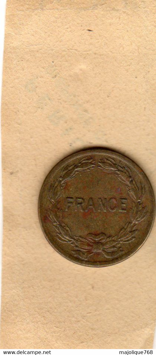 2 Fr France Libre 1944 - Bronze Aluminium - TTB - Graveur - Atelier De Philadelphie USA - 2 Francs