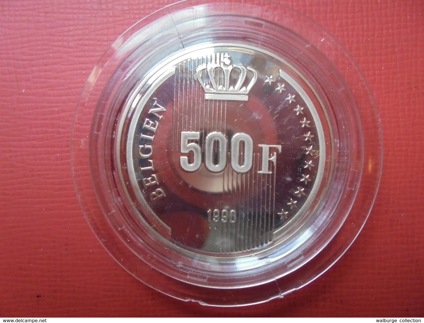 Baudouin 1er. 500 FRANCS 1990 ALL. QUALITE PROOF - 500 Francs