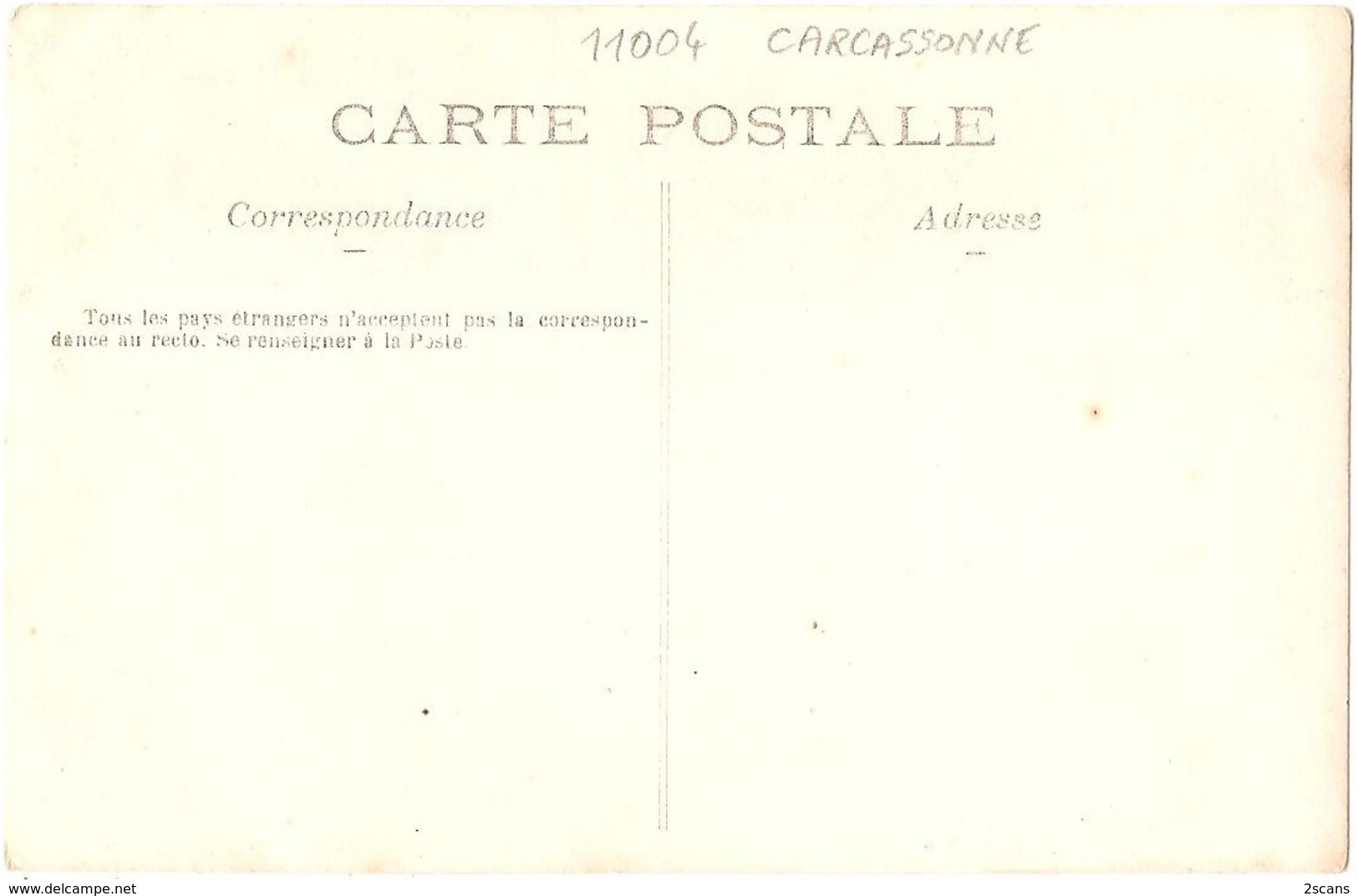 Dépt 10 - CARCASSONNE (rue De La Liberté) - CARTE-PHOTO Devanture Magasin CHASSE-PÊCHE Jean-Baptiste ARTOZOUL - Carcassonne