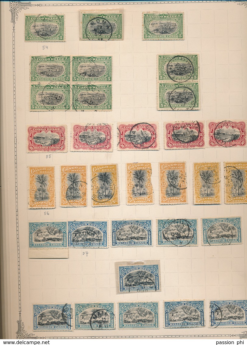 BELGIAN CONGO USED OR MINT SELECTION