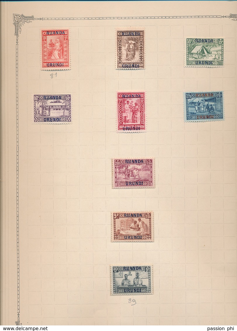 BELGIAN CONGO USED OR MINT SELECTION