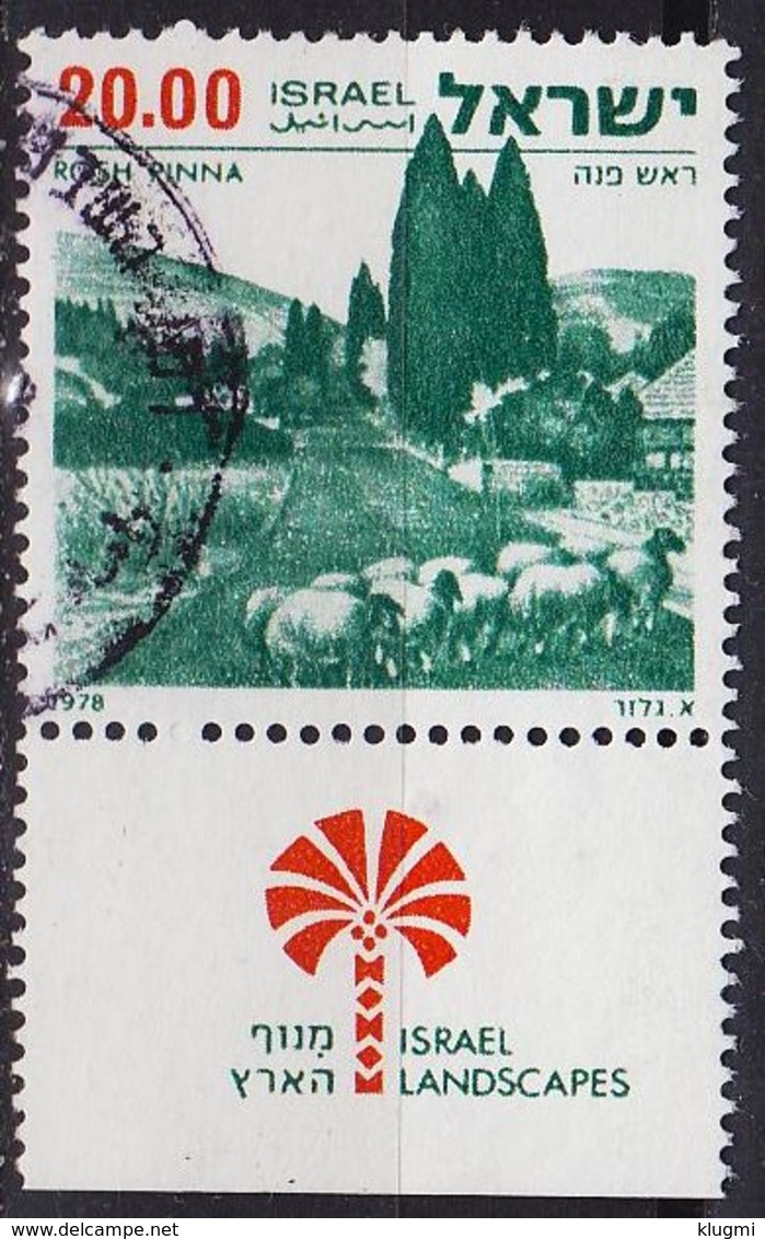 ISRAEL [1978] MiNr 0765 Y Tab ( O/used ) - Gebraucht (mit Tabs)