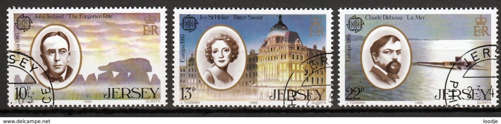 Jersey  Europa Cept 1985 Gestempeld  Fine Used - Jersey