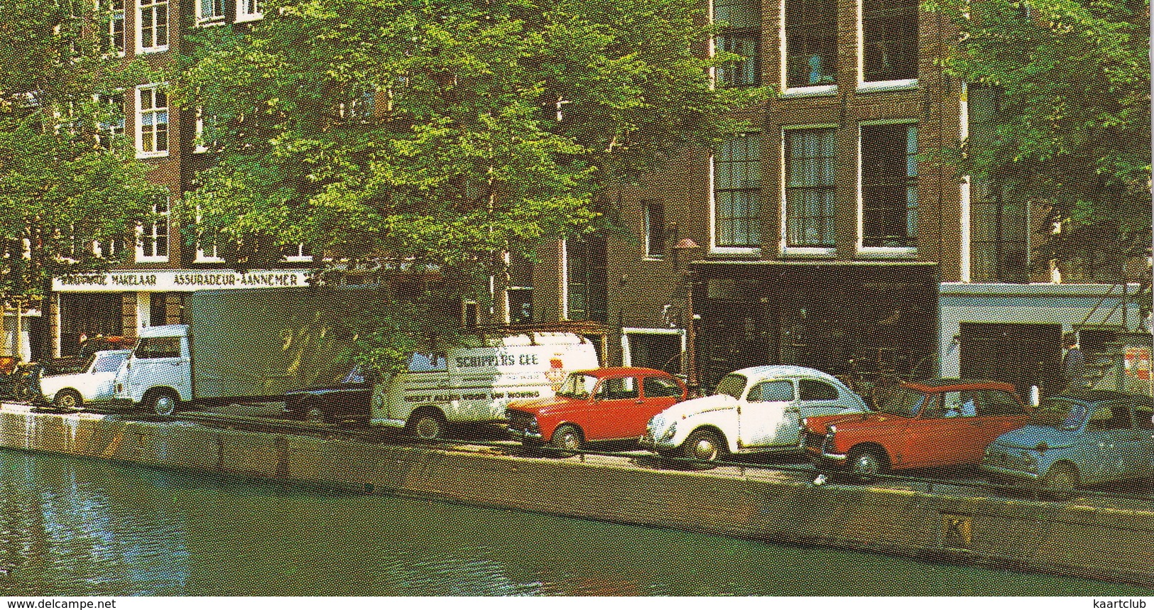 Amsterdam: FIAT 500, 850, TRIUMPH HERALD, VW 1200 KÄFER/COX, T1 KOMBI-BUS, HANOMAG HENSCHELL TRANSPORTER - Prinsengracht - Toerisme