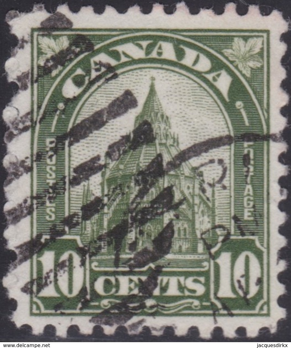 Canada  .  Scott     .      173i  . Missing Spire   .      O    .  Cancelled  .   /    .  Gebruikt - Used Stamps