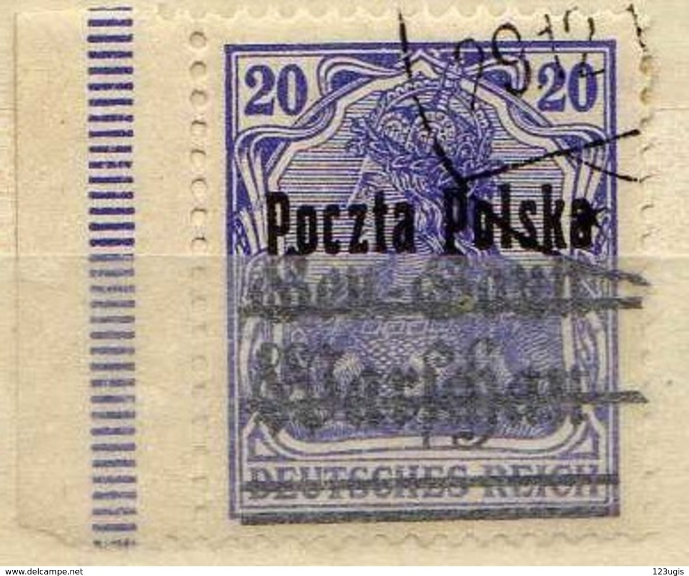 Polen, 1918, Mi 10, Gestempelt [170219XXIII] - Gebraucht