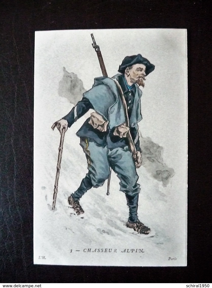 Paris Hergestellt Frankreich Chasseur Alpin Ca. 1910 ? Sammlungsuaflösung - Uniformen