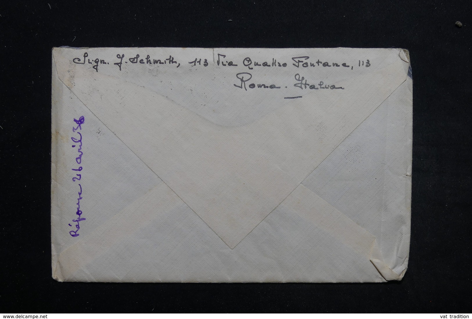 VATICAN - Enveloppe De La Cité Pour Toulon En 1936 , Affranchissement Plaisant - L 25506 - Lettres & Documents