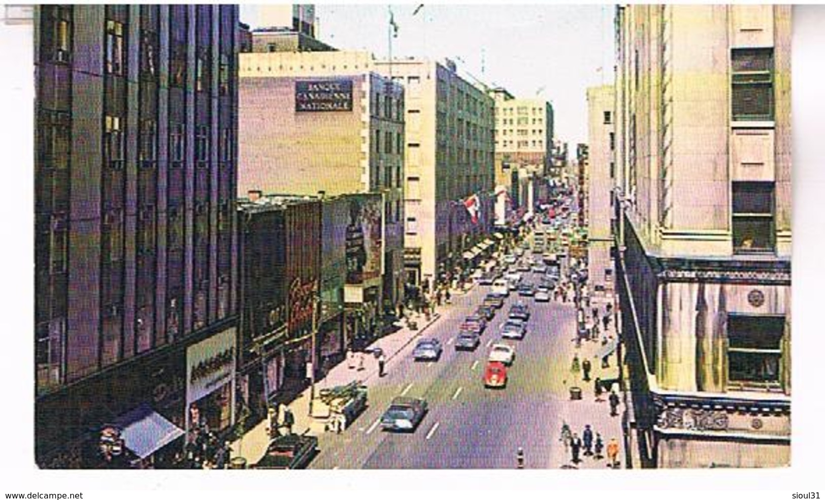 CANADA MONTREAL  RUE SAINTE  CATHERINE     TBE  US317 - Montreal