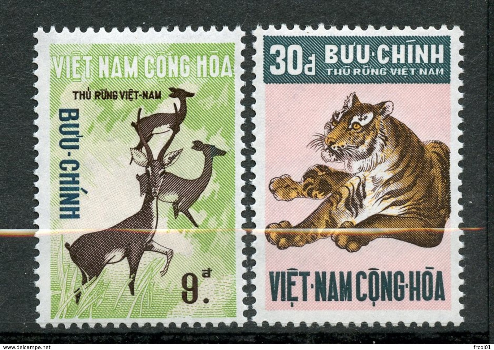 Vietnam Du Sud, Yvert 401&402, Scott 396&397, MNH - Viêt-Nam