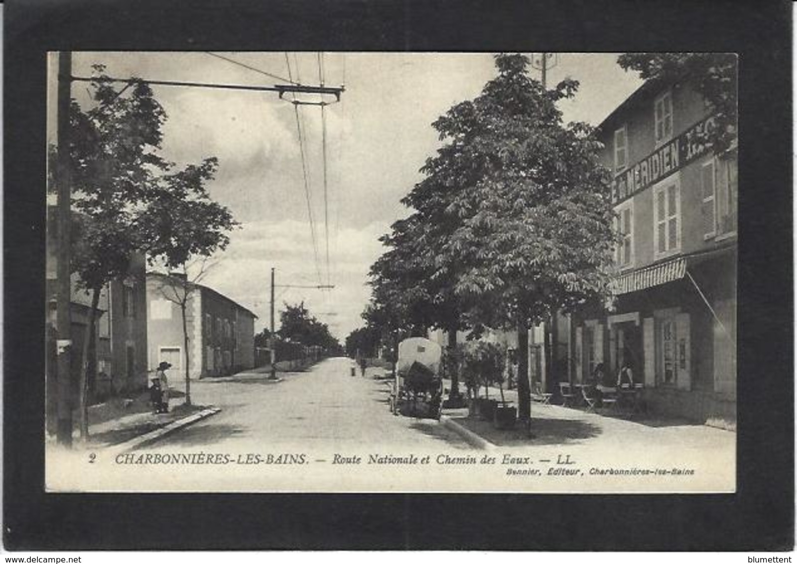 CPA Rhône 69 Charbonnières Circulé - Charbonniere Les Bains