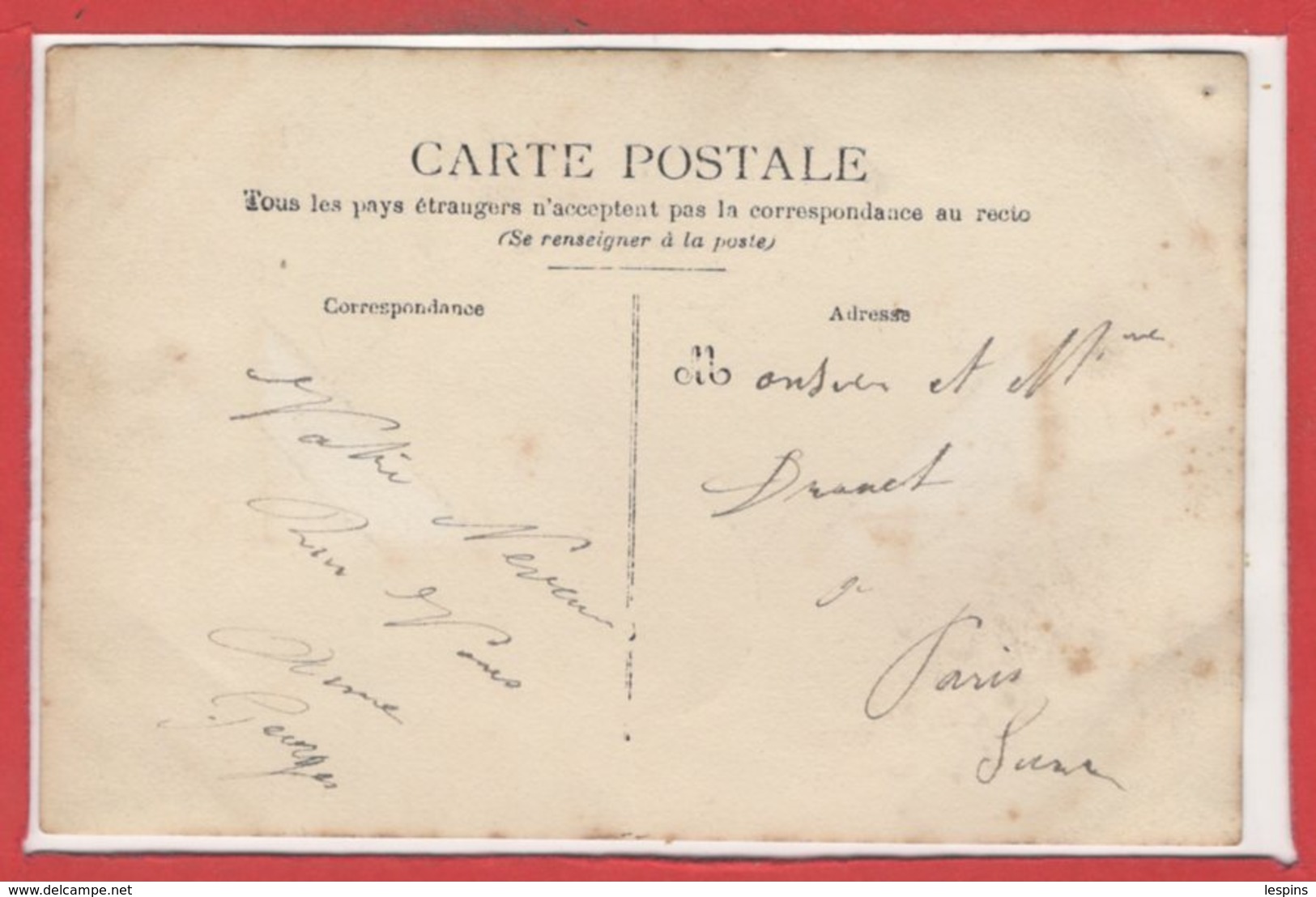 COMMERCE --  CARTE PHOTO - RARE - Café - - Cafés