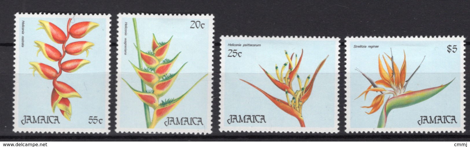 1986 -  JAMAICA - Mi.. Nr. 645/648 - LH - (UP.207.40) - Jamaica (1962-...)