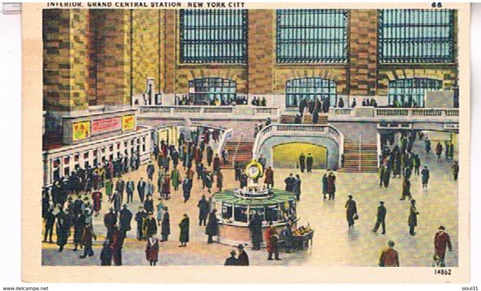 INTERIOR  GRAND  CENTRL STATION   NEW YORK  CITY  TBE     US323 - Harlem