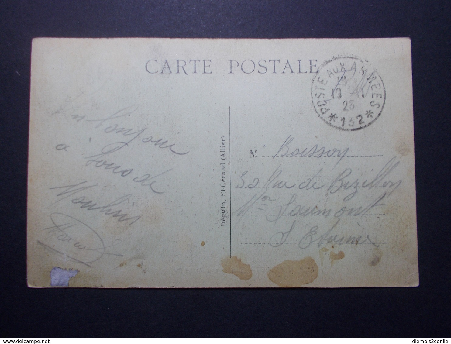 Marcophilie  Cachet Lettre Obliteration -  MILITAIRE - Postes Aux Armées *132* - 1925 (2279) - Cachets Militaires A Partir De 1900 (hors Guerres)