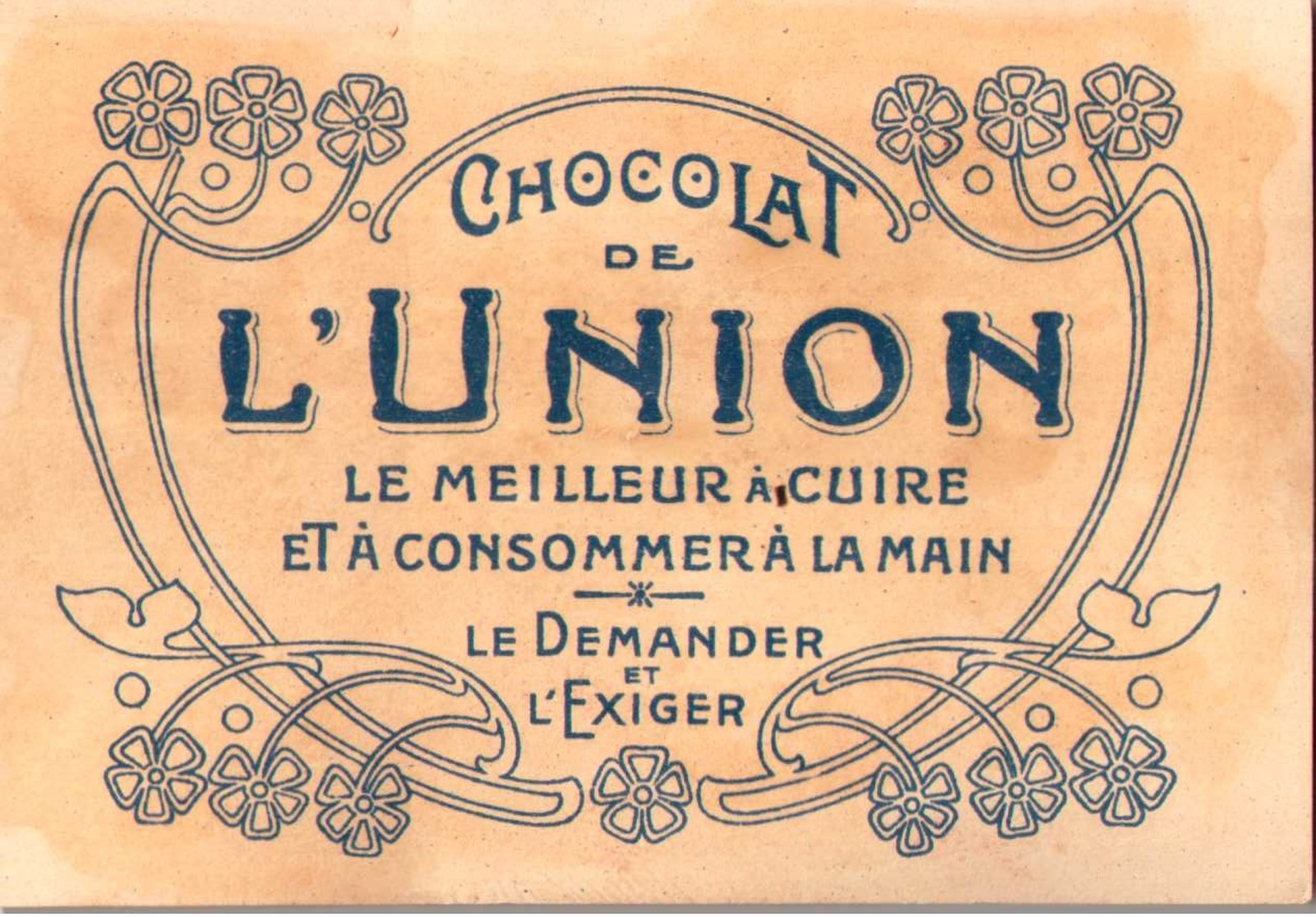 Chromo Chocolat De L'UNION Thiers 63 - Sports : BASEBALL  -  Scans Recto Verso - Autres & Non Classés