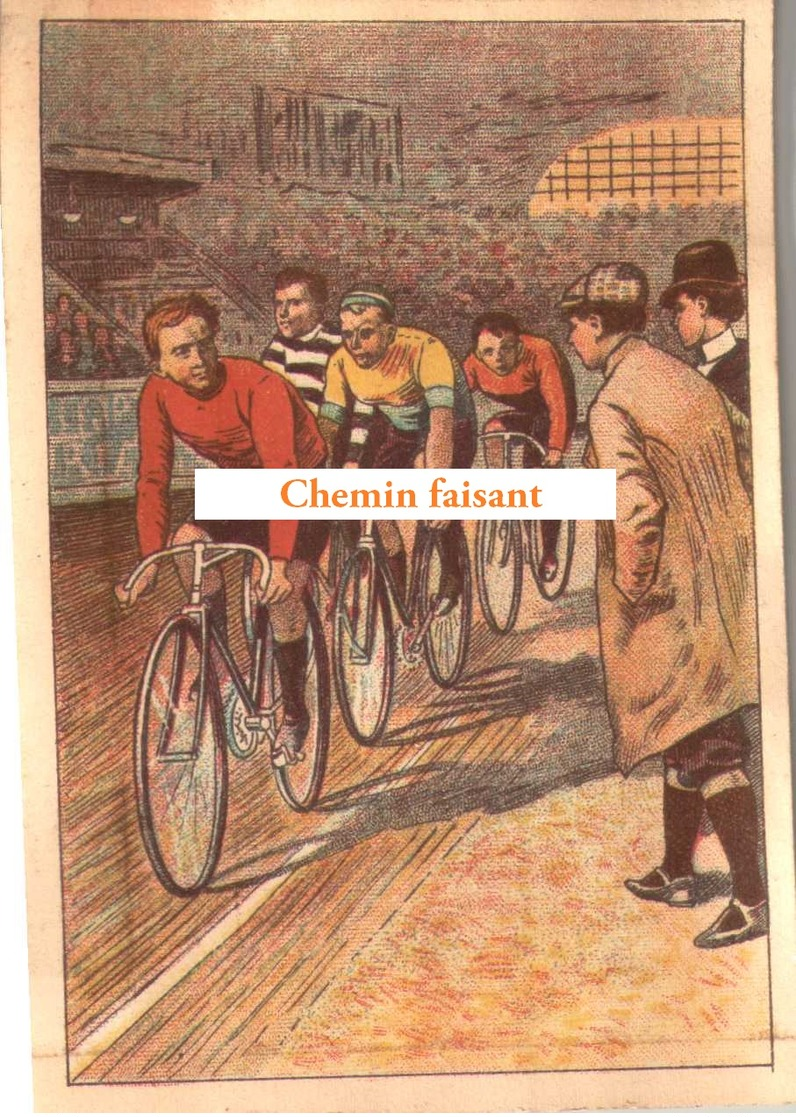 Chromo Chocolat De L'UNION Thiers 63 - Sports : CYCLISME -  Scans Recto Verso - Autres & Non Classés