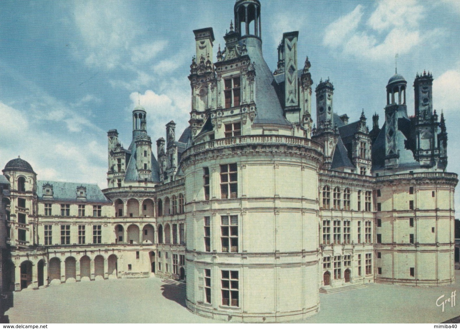 CHAMBORD - Chateau - Cour Intérieure - - Chambord