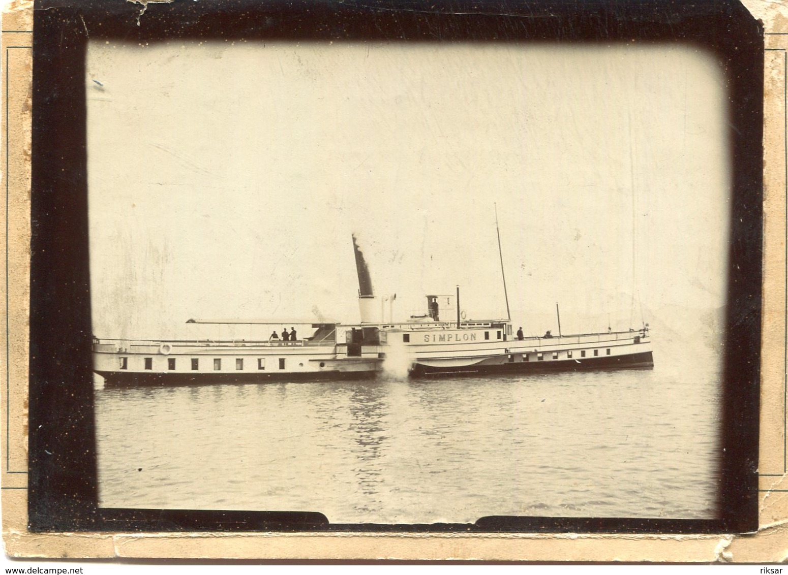 BATEAU(PHOTO)LAC LEMAN - Bateaux