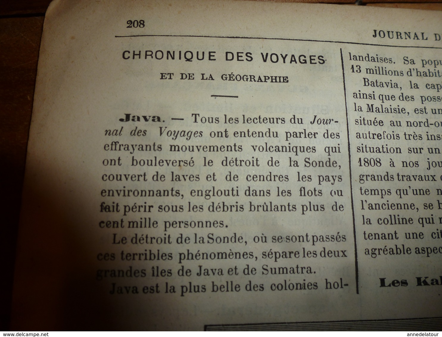 1883 JdV : Double naufrage à New-Island; JAVA; Kalmoucks; Great-Eastern ;  etc