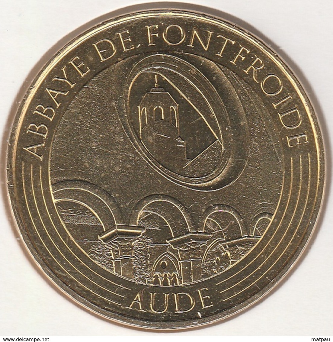 MONNAIE DE PARIS 11 NARBONNE Philaboutique - Abbaye De Fontfroide - Aude 2016 - 2016