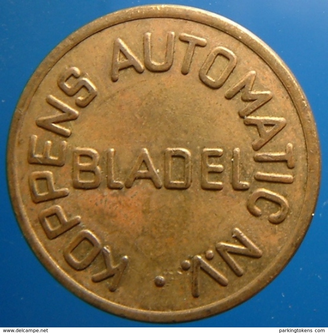 KB248-1b - KOPPENS AUTOMATIC N.V. BLADEL - 6 O'clock - Bladel - B 22.5mm - Koffie Machine Penning - Coffee Machine Token - Professionnels/De Société