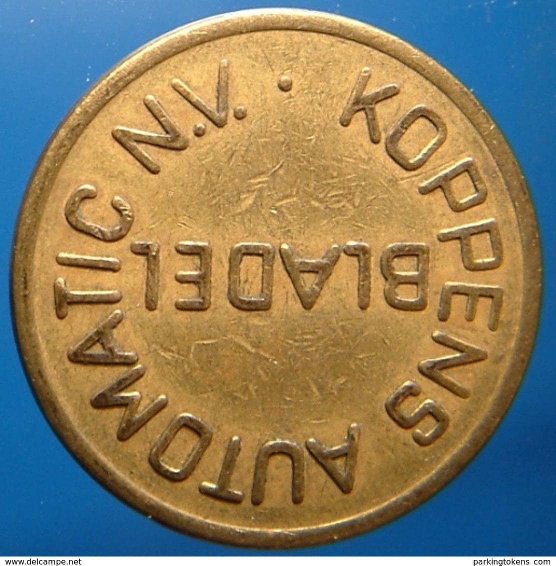 KB248-1b - KOPPENS AUTOMATIC N.V. BLADEL - 6 O'clock - Bladel - B 22.5mm - Koffie Machine Penning - Coffee Machine Token - Professionnels/De Société