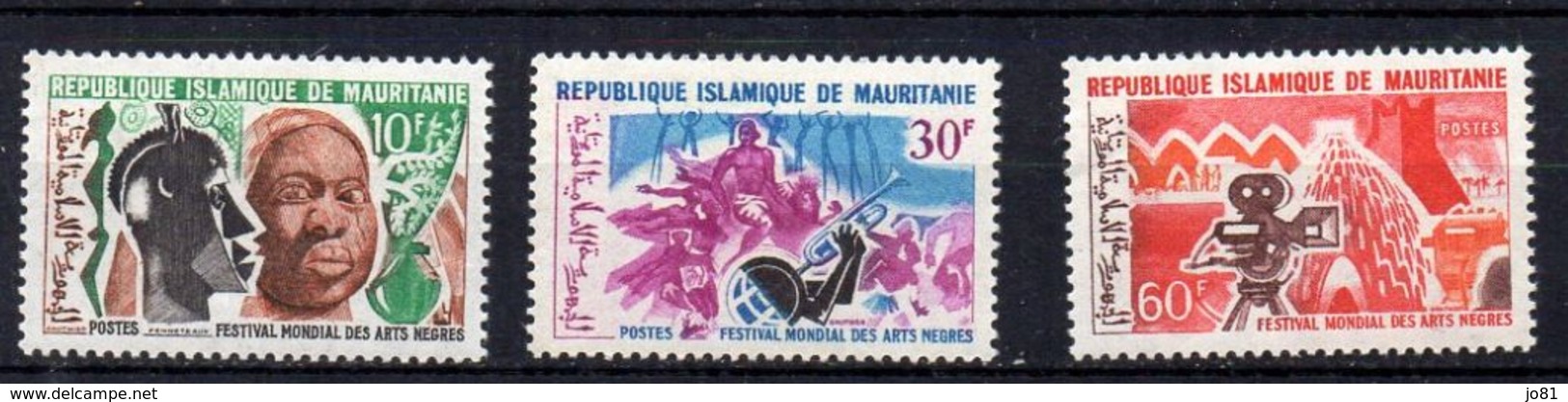 Mauritanie YT 205-207 XX / MNH - Mauritanie (1960-...)