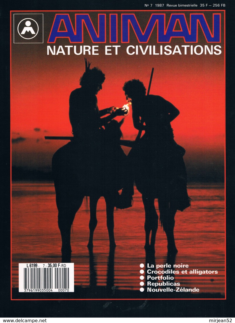 Animan  N°7 La Perle Noire Crocodiles Et Alligators Herwarth Voigtmann Amérique Du Sud Nouvelle Zélande - Géographie